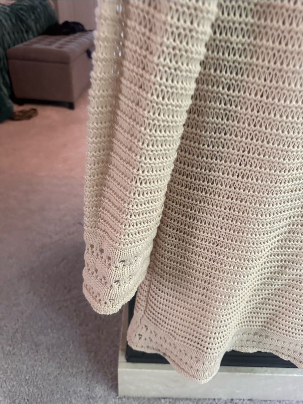 Z supply Calabria Crochet Sweater Dress - Picture 3 of 7